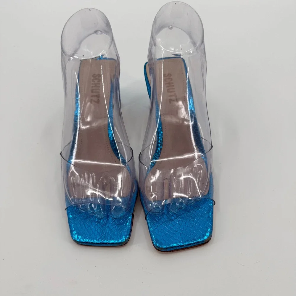 SCHUTZ slide sandals